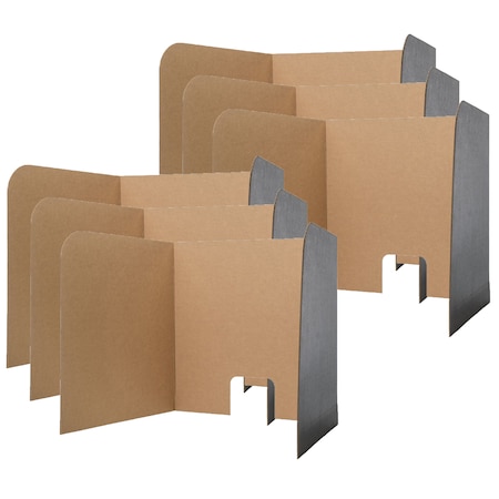 Flipside Computer Lab Privacy Screens, Small, 62in x 22.5in, PK6 61856